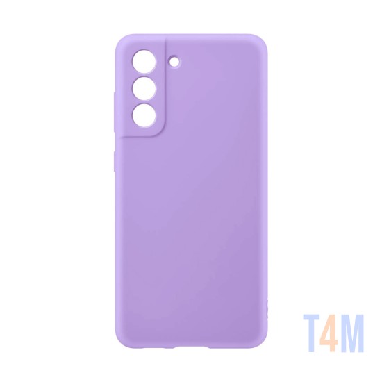 Capa de Silicone para Samsung Galaxy S21 FE 5G Roxo